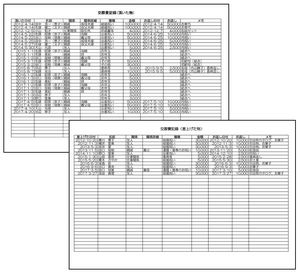 入力規則を使って交際費記録表を作ろう