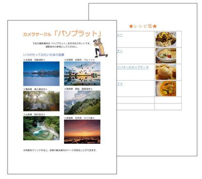 おすすめスポットの案内を作ろう